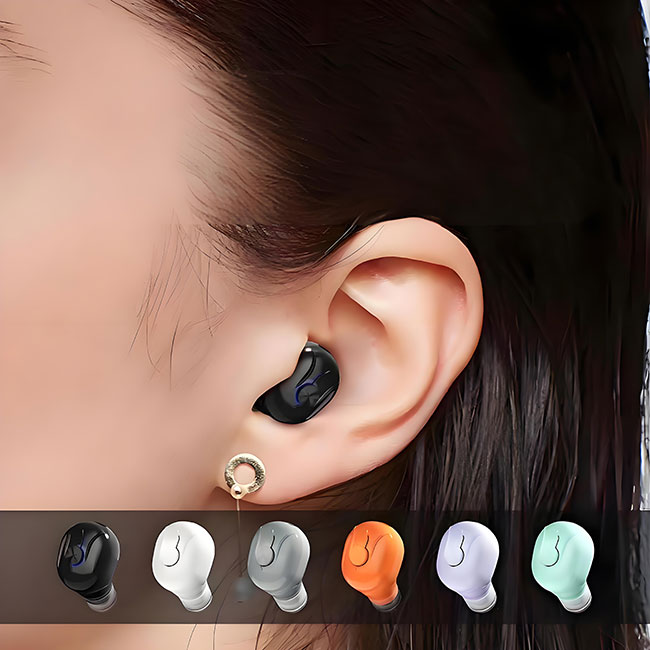 My mini in ear wireless Bluetooth earphones